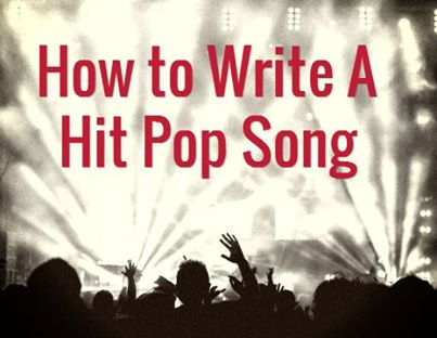 How to write a pop song